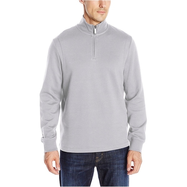 perry ellis quarter zip sweater