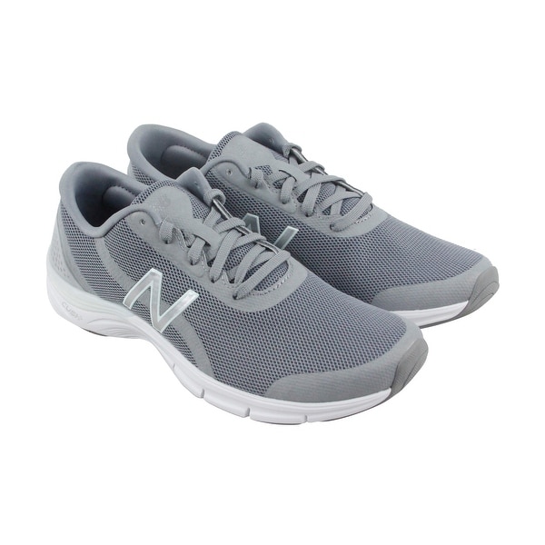 Shop New Balance Entrainment Womens Gray Mesh Athletic ...
