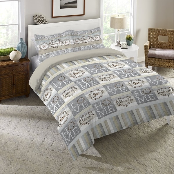 slide 1 of 1, Laural Home Loving Home Comforter Set