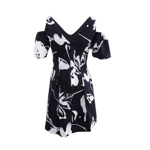 Shop Lauren By Ralph Lauren Women S Floral Print Fit Flare Dress