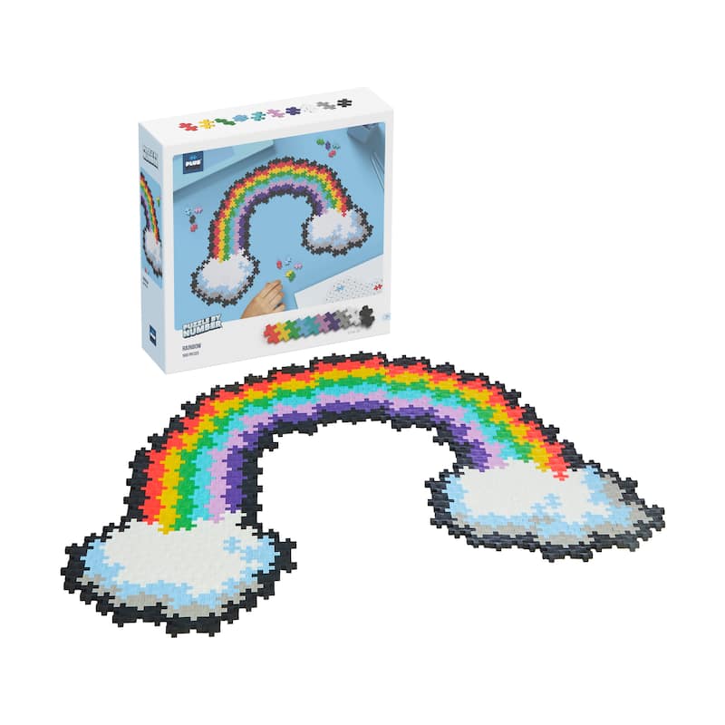Puzzle By Number - Rainbow - 500 Pcs - N/A