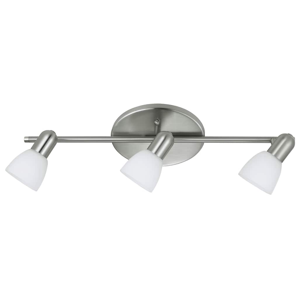 Eglo Dakar 3-light Track Light in Matte Nickel