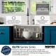 preview thumbnail 3 of 8, Karran 23" Undermount Single Bowl Stainless Steel Kitchen Sink Kit
