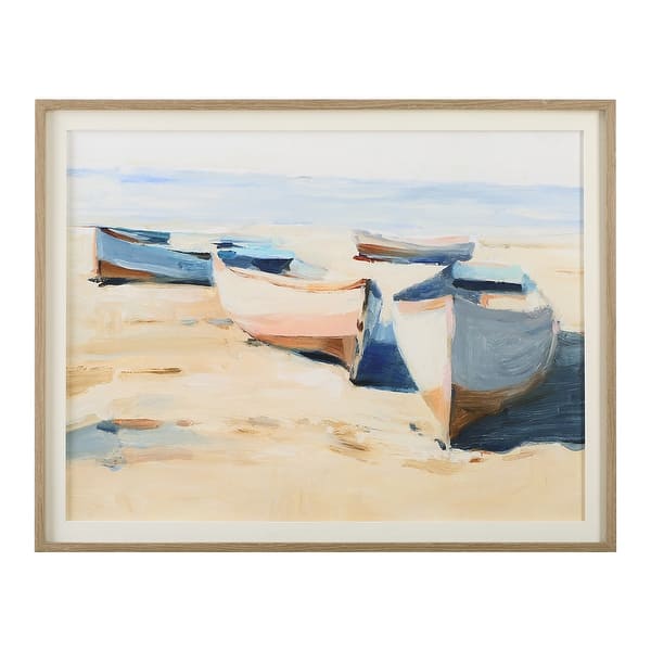 slide 2 of 6, Uttermost Beached Boats Framed Print