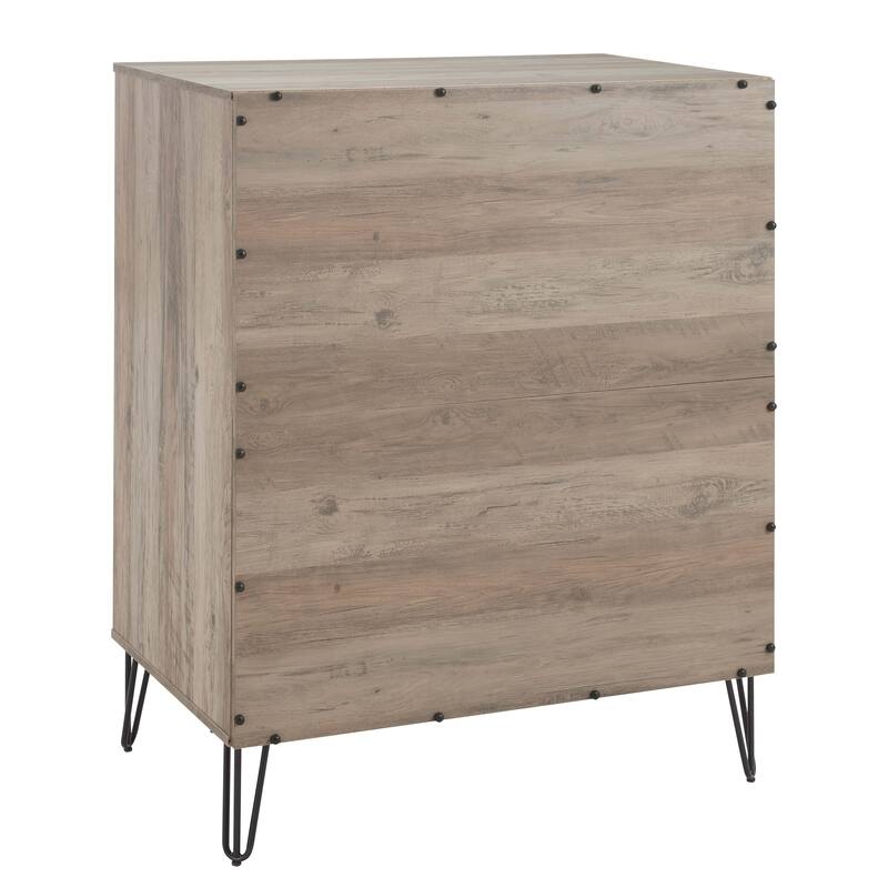 Manhattan Comfort 2-Piece Dumbo Modern Multi Drawer Dresser Set