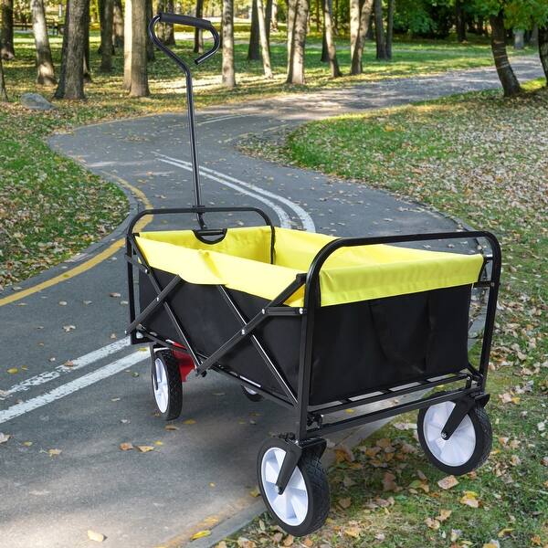 JASIWAY Folding Wagon Garden Shopping Beach Cart Bed Bath & Beyond