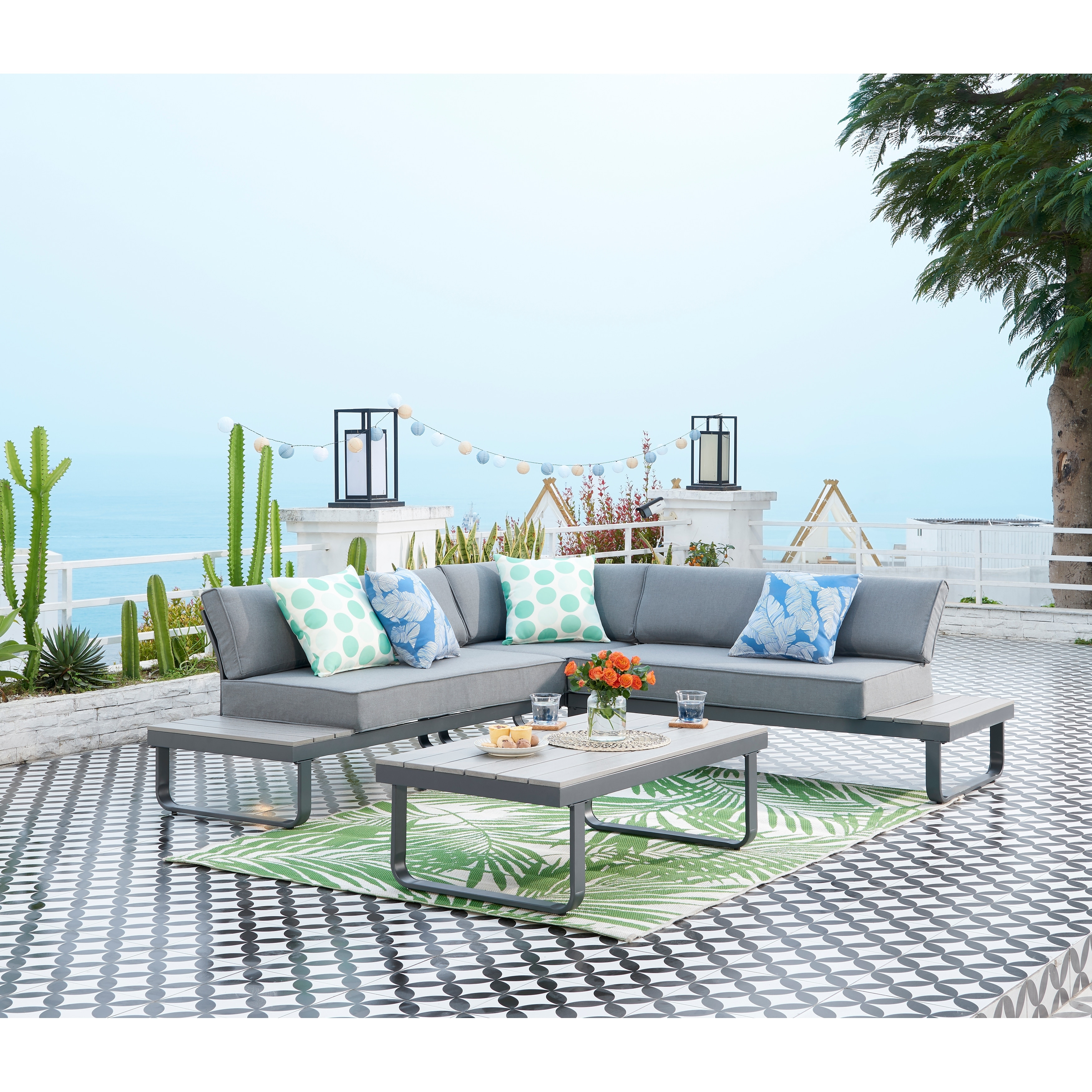 Metal outdoor sectionals new arrivals