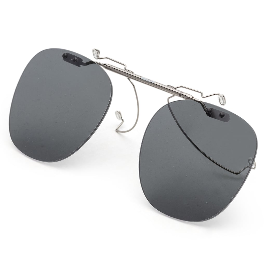 Oliver Peoples Men's 48mm Black Clip-On Frames
