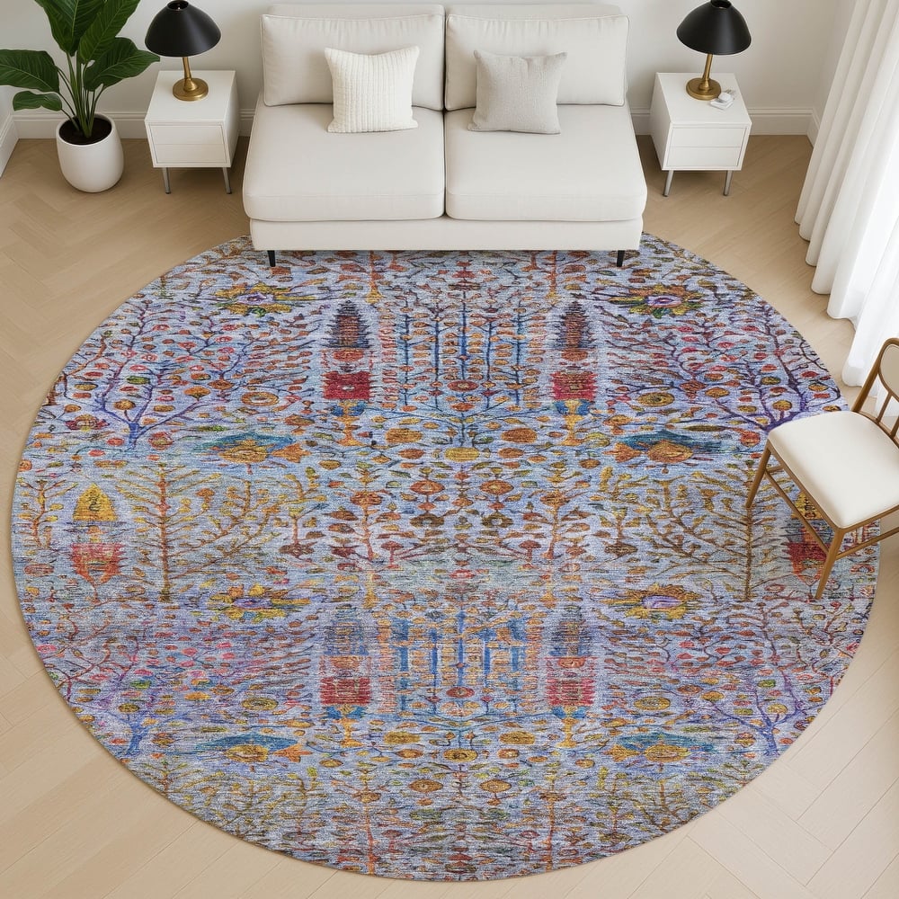 Premium Washable Super Soft Global Ravey Mayfield Rug