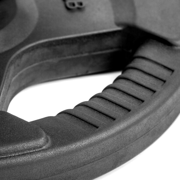 XMark XM-3377-BAL-115 Rubber Coated Tri-grip Olympic Plate Weights 115 lb Set