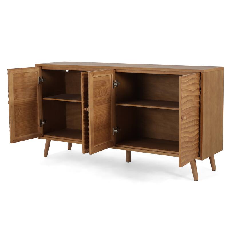 Christopher Knight Home - Simon Elegant and Functional Sideboard Buffet Cabinet for Any Space