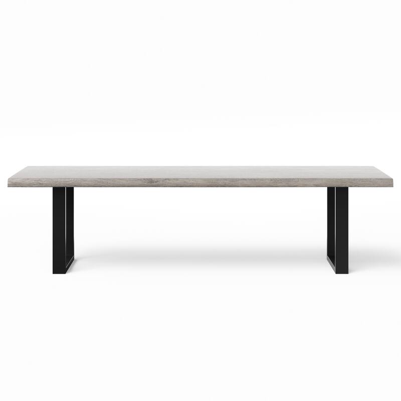 Urbia Brooks Solid Acacia Dining Table - U Base