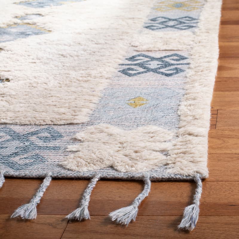 SAFAVIEH Handmade Saffron Kaylynn Modern Tribal Cotton Rug