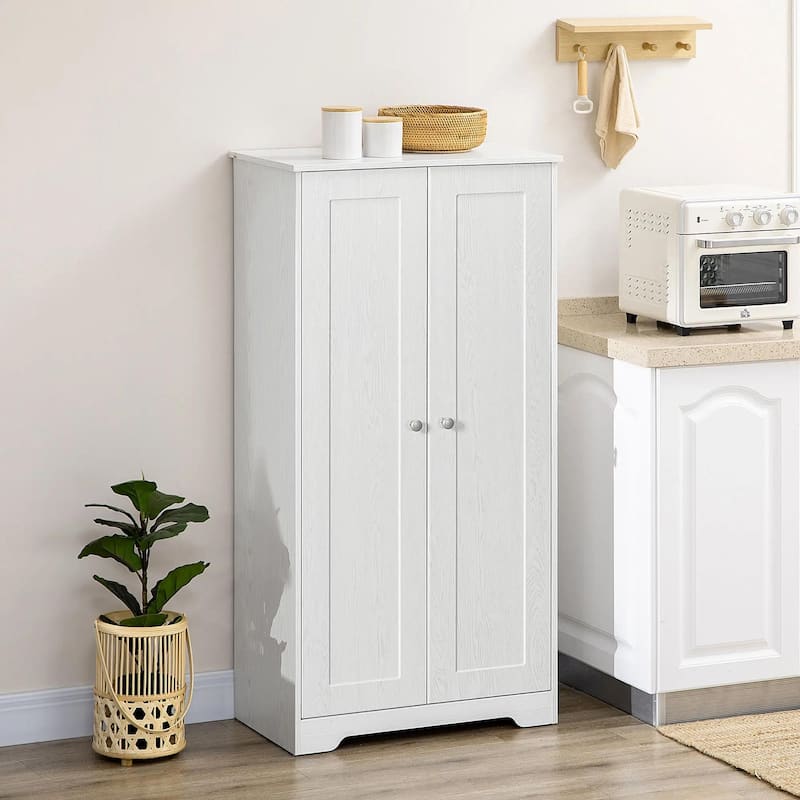 Kitchen Pantry Storage Cabinet,Freestanding Kitchen Cupboard,2 Doors