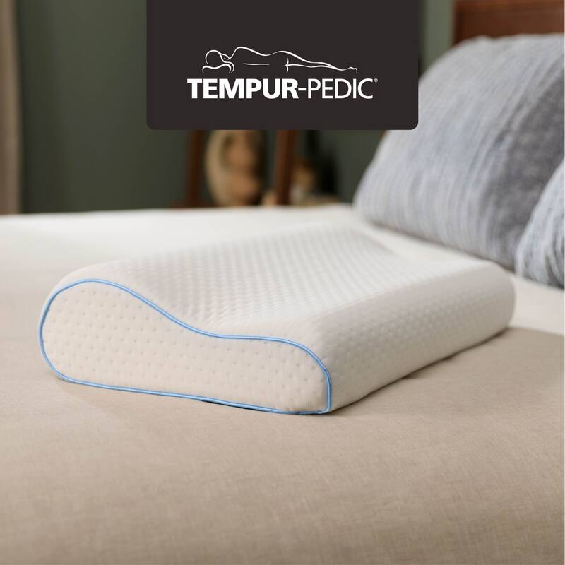 Tempur-Pedic TEMPUR-Neck + Cooling Pillow - Low Loft - Set of 2