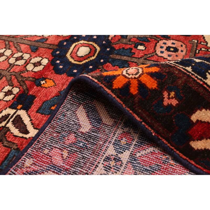 ECARPETGALLERY Hand-knotted Kayseri Vintage Red Wool Rug - 5'1 x 6'6