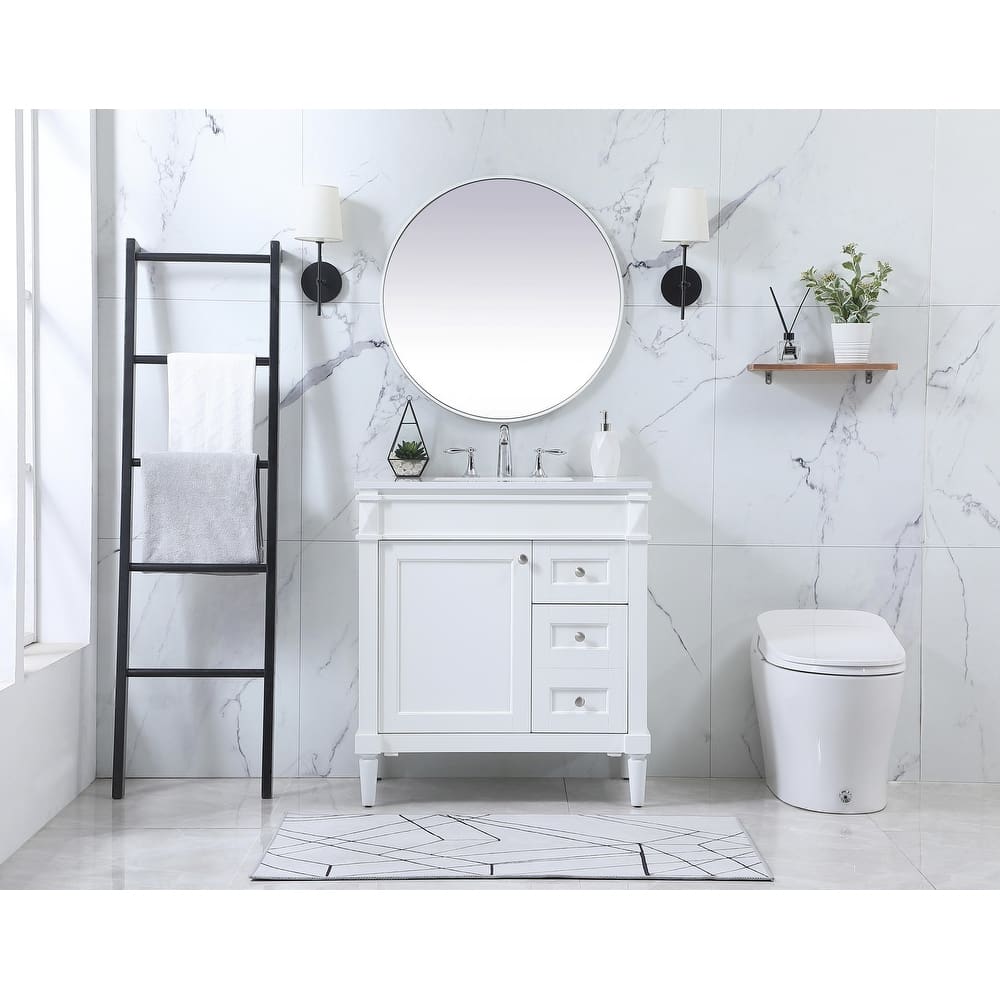 Clarity 32 - 42 Inch Single Bathroom Vanity