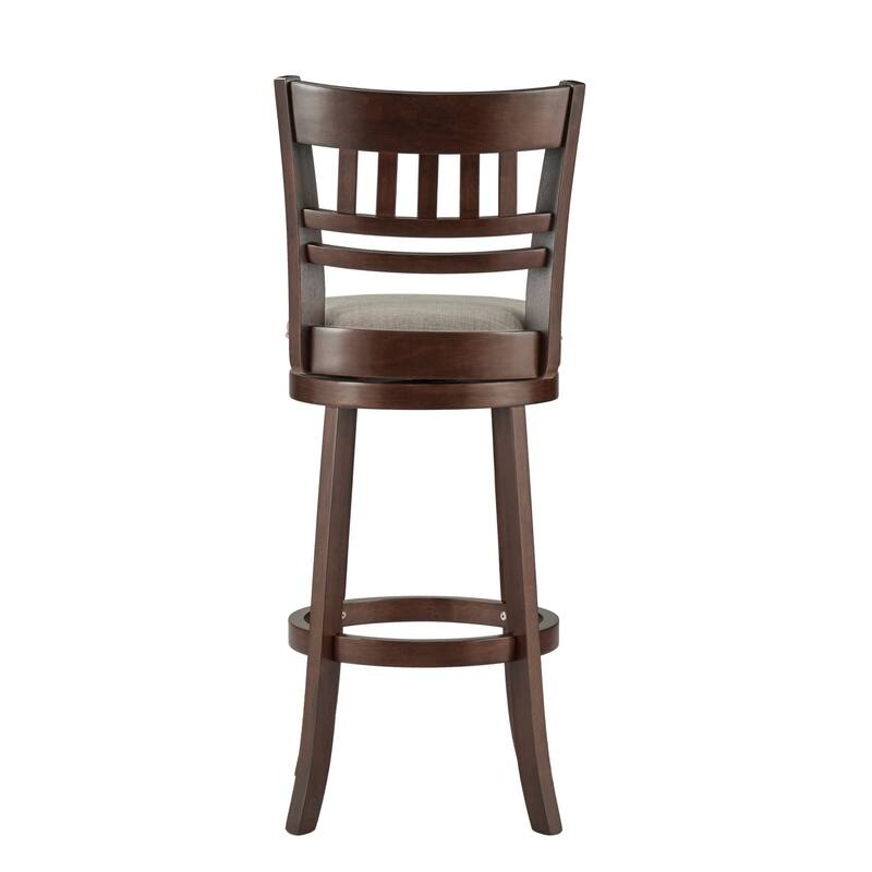 Verona Swivel 29-inch High Back Bar Stool by iNSPIRE Q Classic