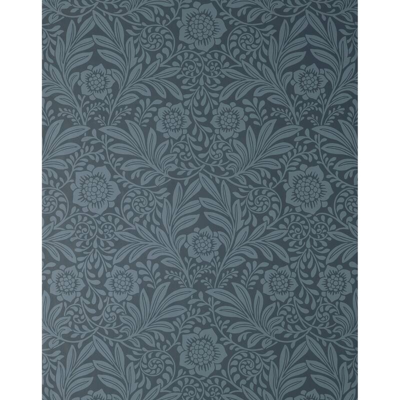 Fine Decor Camille Navy Damask Wallpaper