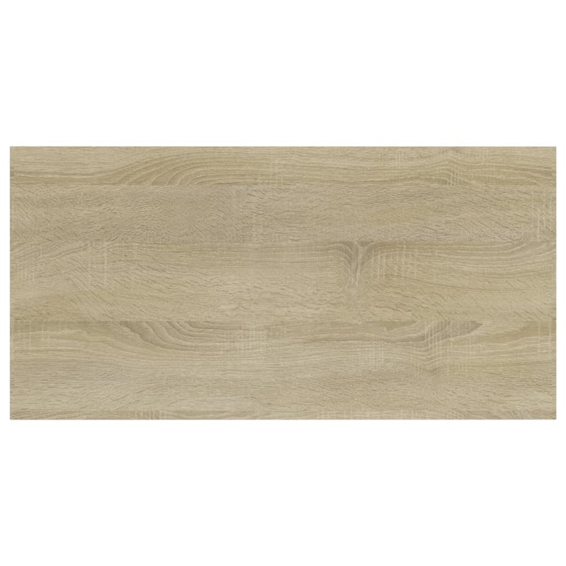 vidaXL Bookshelf Boards 8 pcs Sonoma Oak 15.7"x7.9"x0.6" Chipboard