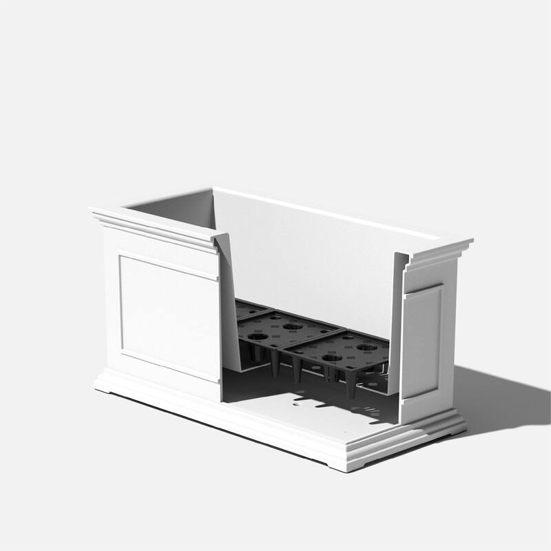 Veradek Brixton Series 33-inch Long Rectangular Planter