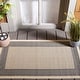 preview thumbnail 111 of 133, SAFAVIEH Courtyard Sherrie Border Indoor/ Outdoor Waterproof Patio Backyard Rug