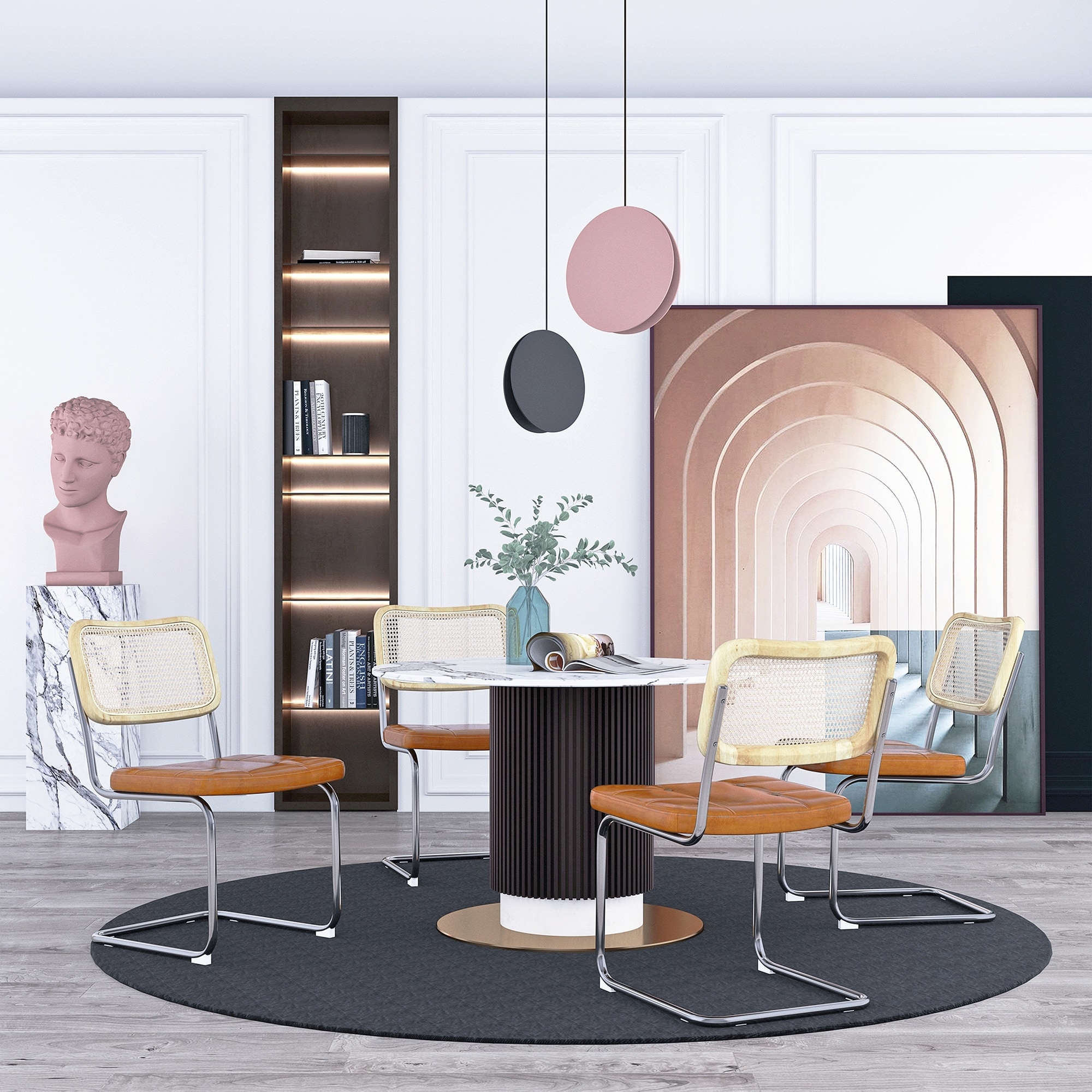 Hk living dining discount chairs