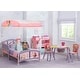 preview thumbnail 6 of 4, Disney Princess Plastic Toddler Bed with Canopy