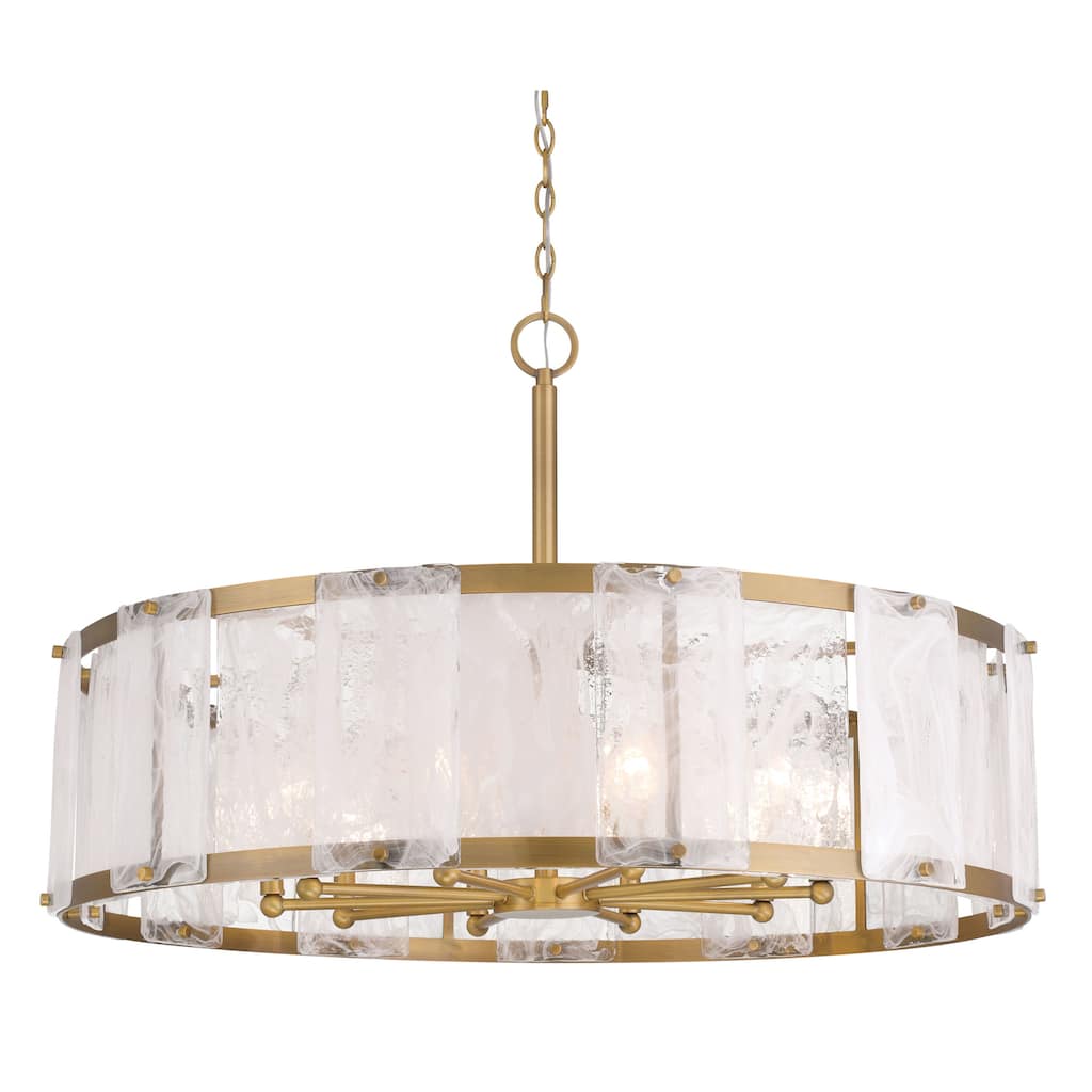 Minka Lavery 3638 Veil 10 Light 36" Wide Multi Light Pendant with