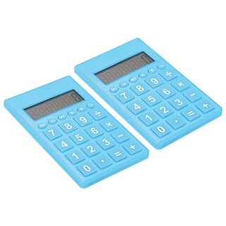 Desktop Calculator 2pcs 8 Digit LCD Display Desk Calculator Style 2