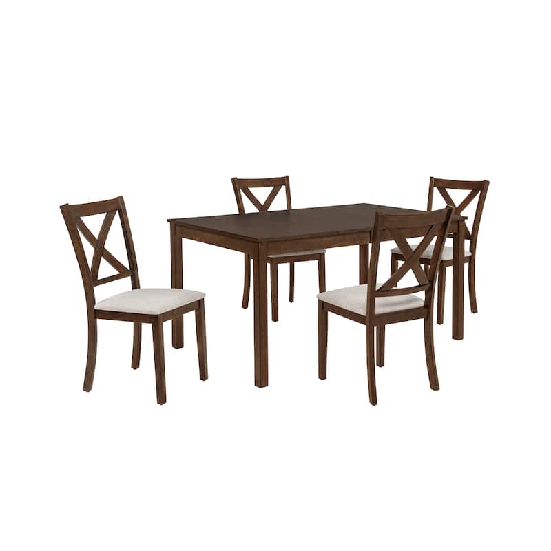 Warren 5 Piece Rectangular Dining Set