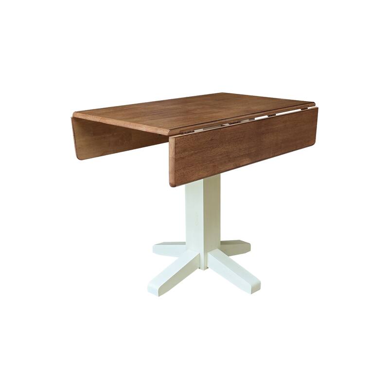Square Dual Drop Leaf Dining Table