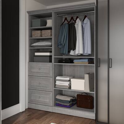 Versatile 61W Closet Organizer System by Bestar