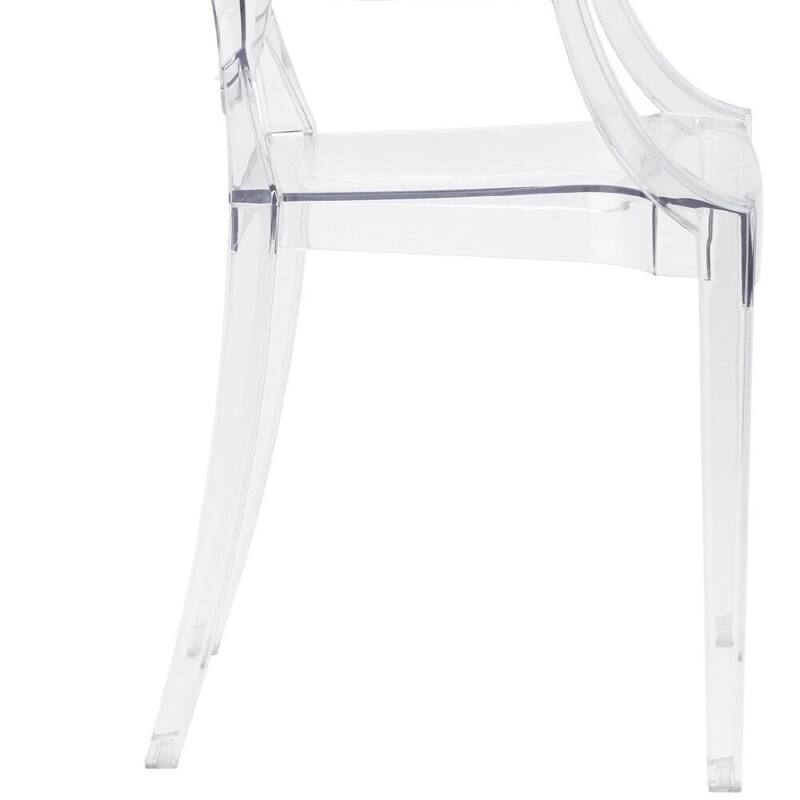 Clear Arm Transparent chair (Set of 4)