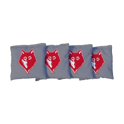 Newberry Wolves Cornhole Bags Grey