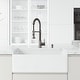 preview thumbnail 130 of 156, VIGO Edison 19" H Single Handle Pull-Down Sprayer Kitchen Faucet