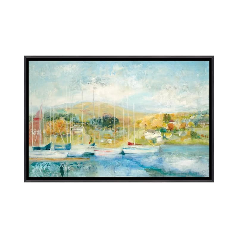 iCanvas "Maritime " by Jill Martin Framed - Ebony - 18x26