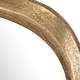 preview thumbnail 3 of 1, Uttermost Malone Brass Mirror