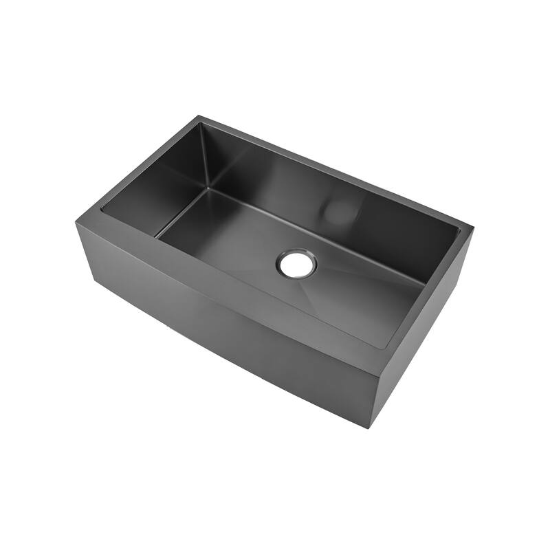 Rivage 33 x 21 Single Basin Farmhouse Kitchen Sink