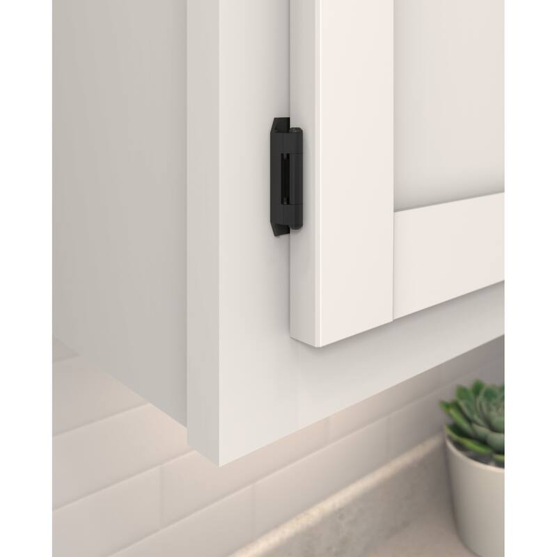 Amerock BP8700 Functional Hardware 3/8" Inset Surface Mount Cabinet - Polished Chrome