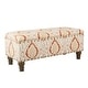 preview thumbnail 12 of 48, Copper Grove Muscari Upholstered Storage Bench with Nailhead Trim