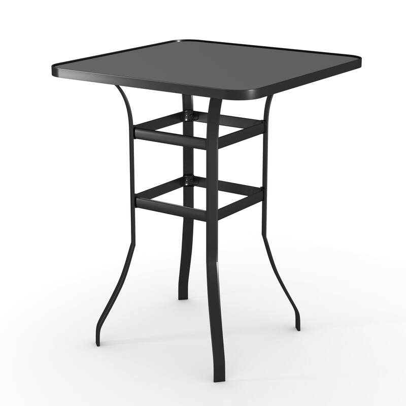 Furniwell Modern Dining Set,Minimalist Dining Table with Back Chairs, Kitchen Apartment Bistro
