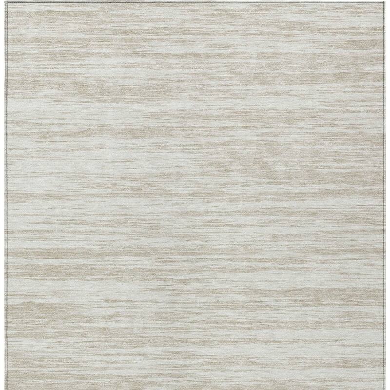 HomeRoots Abstract Modern Rectangle Outdoor Rug