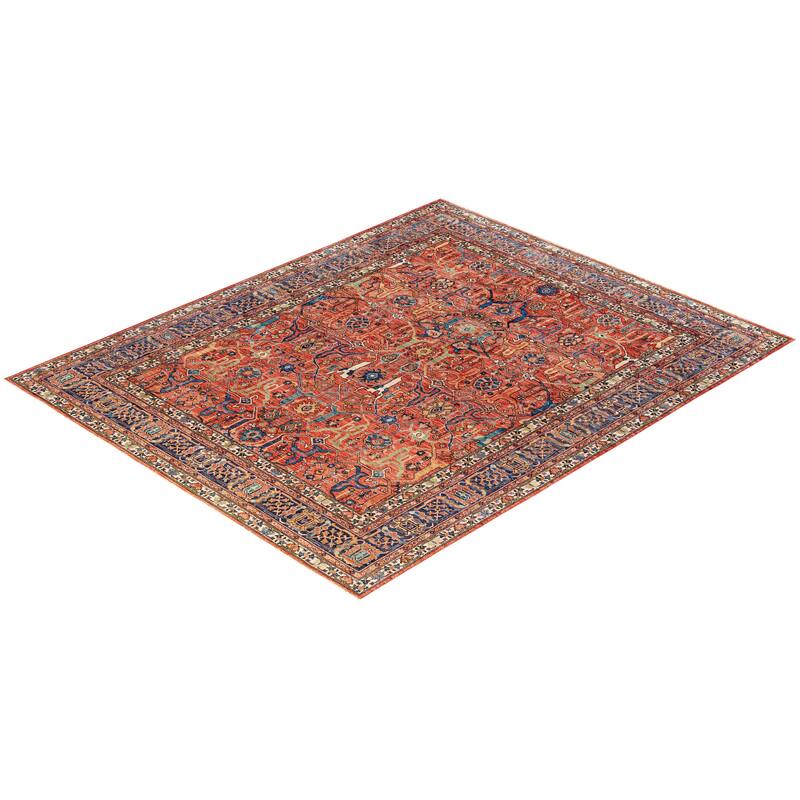 Serapi One-of-a-Kind Hand-Knotted Area Rug - Red - 8' 3" x 10' 0"