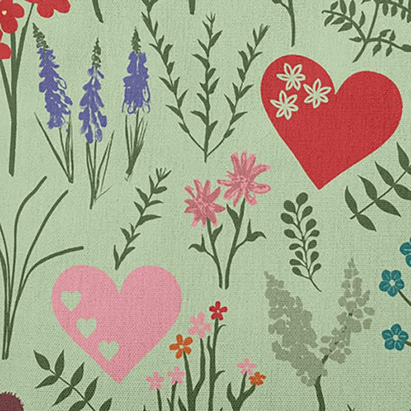 Valentine Garden Accent Pillow