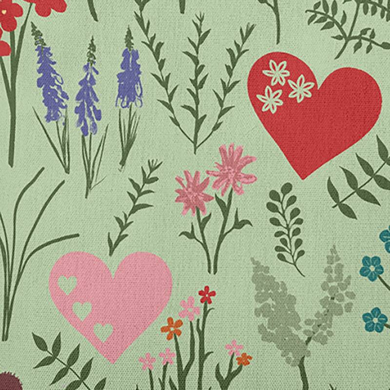 Valentine Garden Indoor/Outdoor Throw Pillow