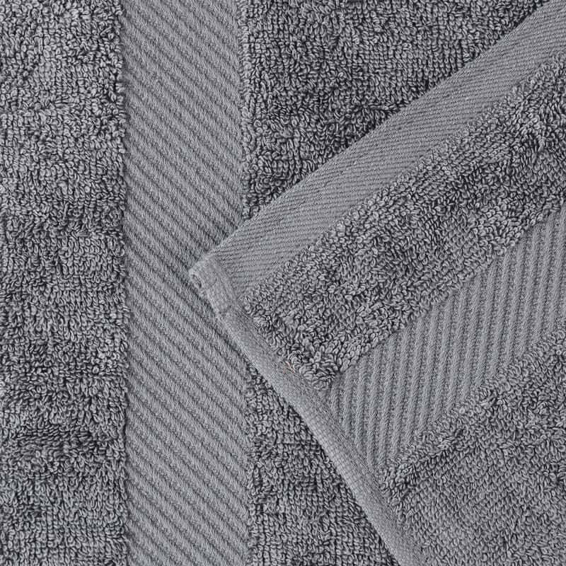 Superior Luxury Solid Highly Absorbent Egyptian Cotton 6 Piece Bath, Face, and Hand Towel Set