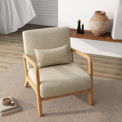Modern Upholstered Accent Chairs for Living Room
