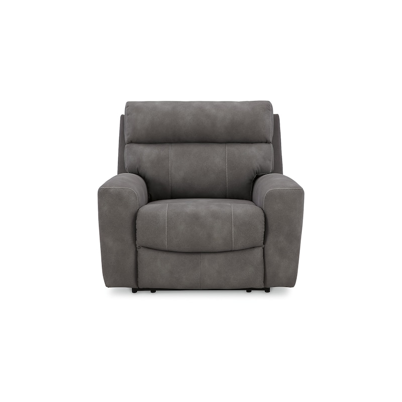 Signature Design by Ashley Next-Gen DuraPella Gray Power Recliner