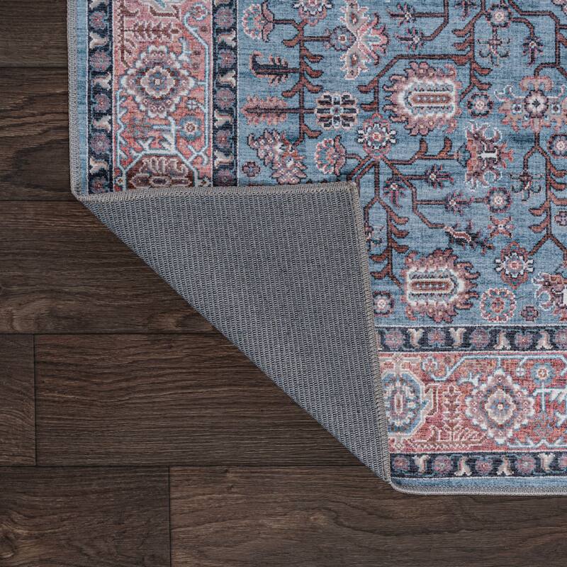 JONATHAN Y Cirali All-Over Persian Machine Washable Area Rug